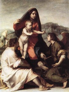 Madonna della Scala by Andrea del Sarto